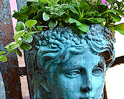 Metal Effects | Blue Patina Finish | by My Patch of Blue Sky